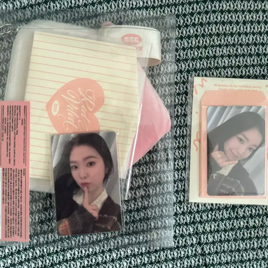 2025 레드벨벳 아이린 생일 파우치+포토카드팩 미개봉