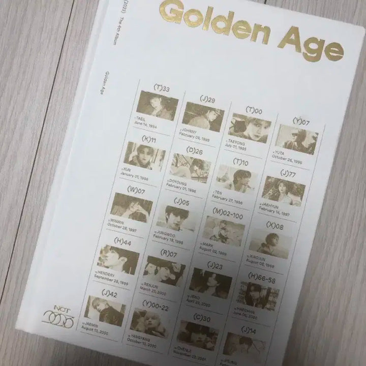 NCT Golden Age 골든에이지 개봉앨범