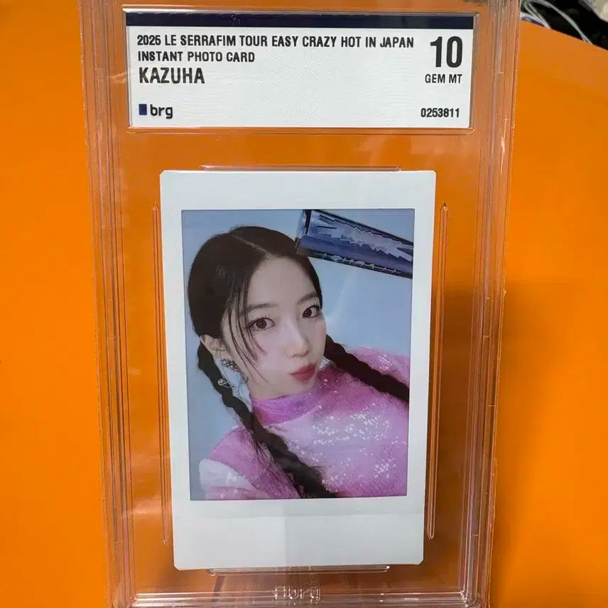 2025 르세라핌 일본투어 인스턴트 카즈하 brg10