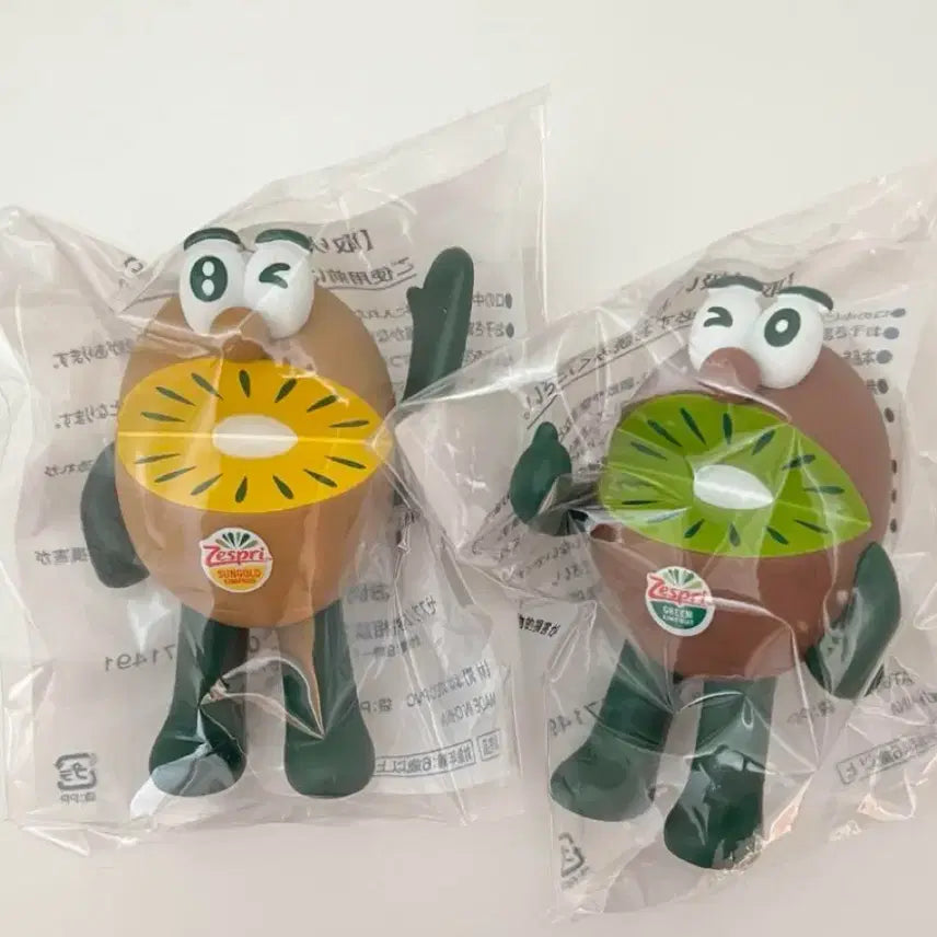 일본 제스프리 한정 키위 피규어 2025 골드 그린