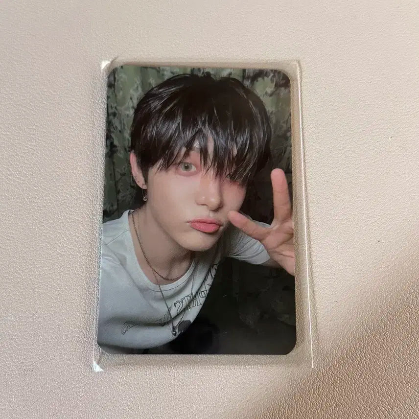 트레저 지훈 러브펄스 올리브영 특전 포카