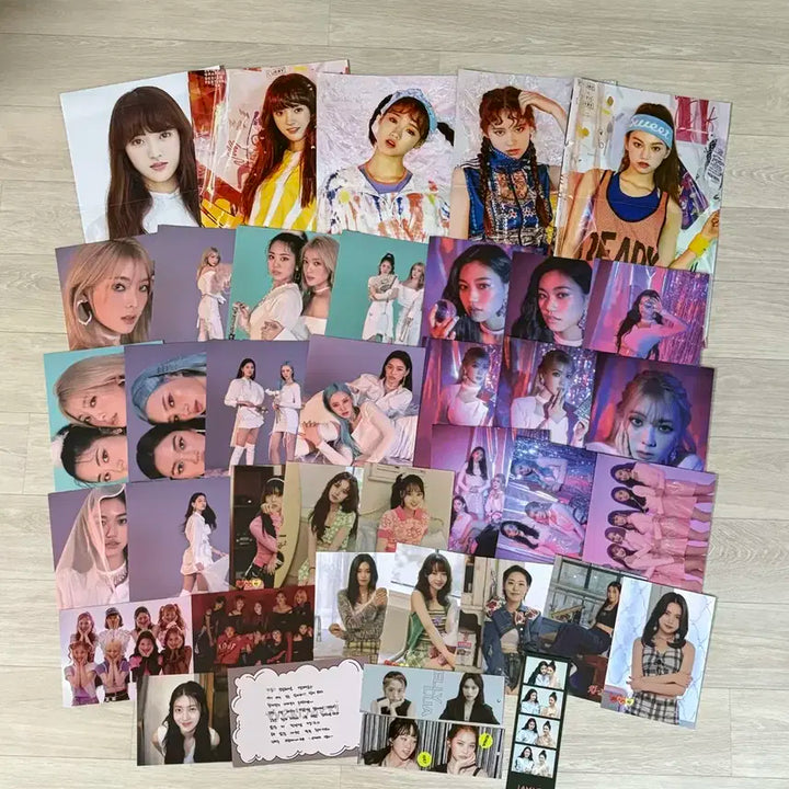 위키미키 포카 엽서 포스터 등 일괄