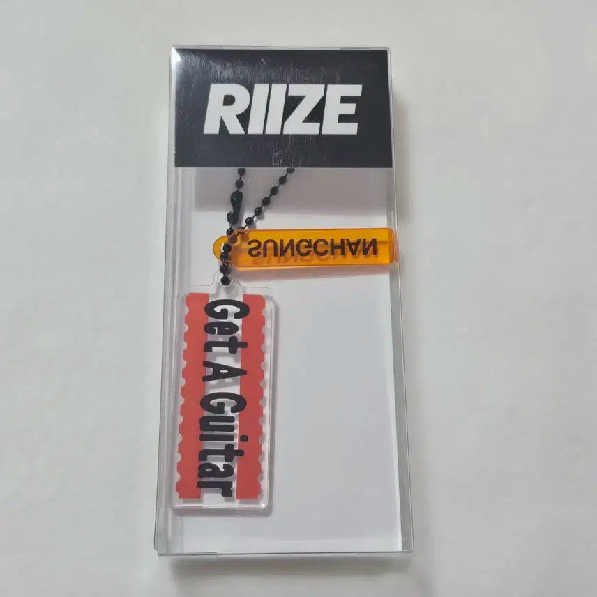 라이즈 성찬 겟어기타 아크릴 키링 riize sungchan