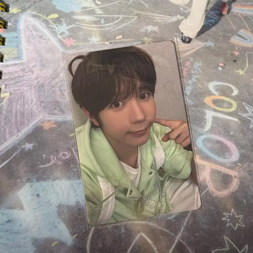 엔시티위시 위시 컬러 초회한정 아잉 료 포카