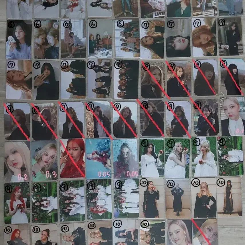 탈덕처분 싸게 팔아요(여자친구 비비지 유주 포카)