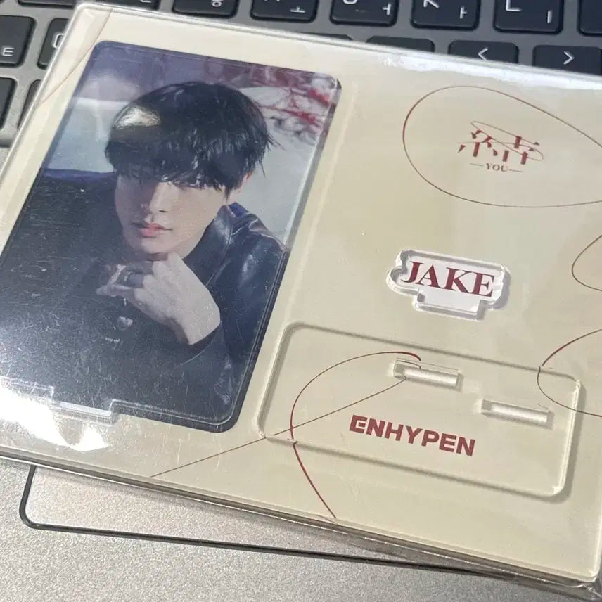 엔하이픈 제이크 일본 앨범 you 아크릴 포토 카드 스탠드 미개봉