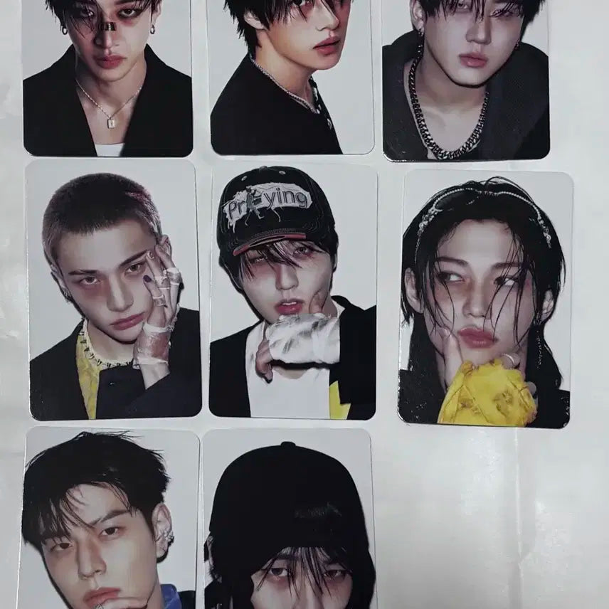 스키즈 카르마 스키주 버전 포토카드 포카 ot8 일괄 세트