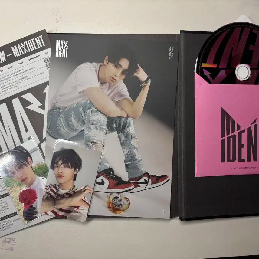 스트레이키즈 Maxident 공개앨범 + 포토카드