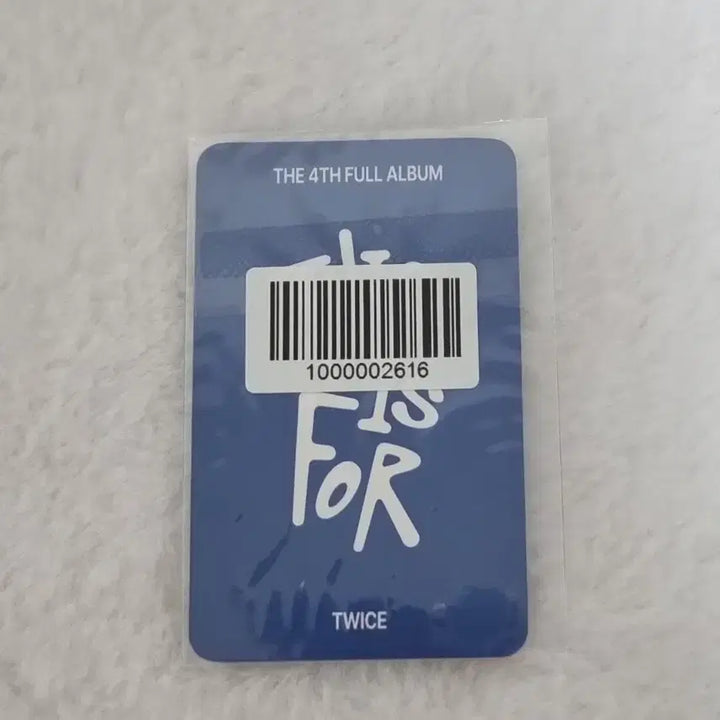 트와이스 나연 this is for  디스 이즈 포 팬즈샵 포카 포토카드