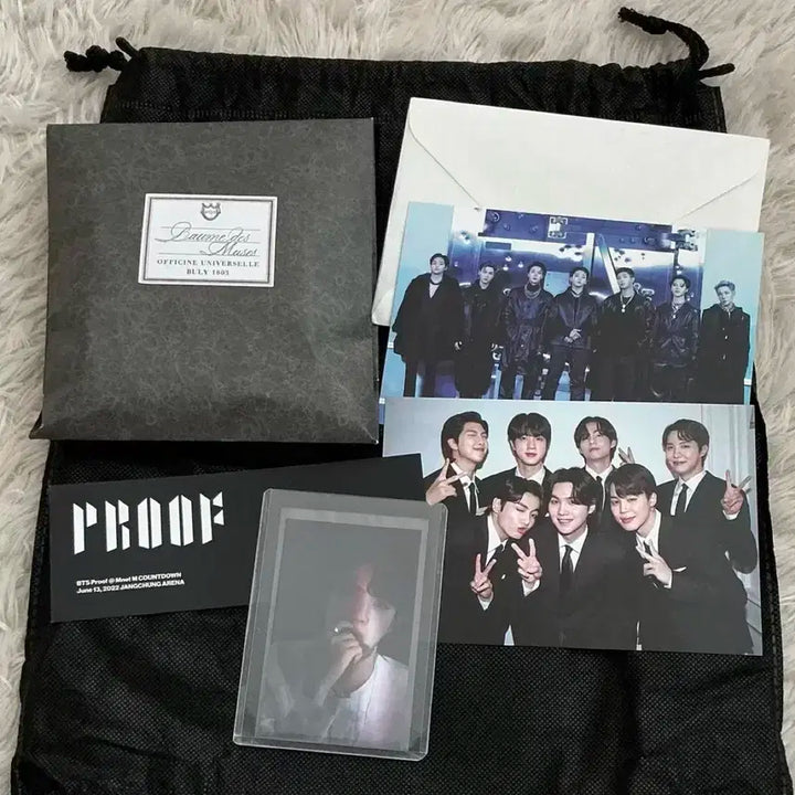 방탄소년단 PROOF 엠카운트다운 역조공 풀세트/ 진 포카