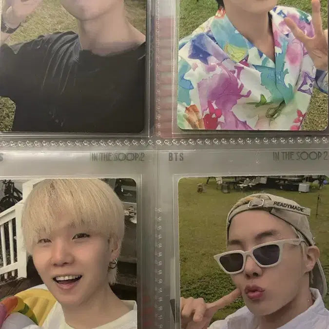 방탄 인더숲 1, 2 포카 전종 일괄