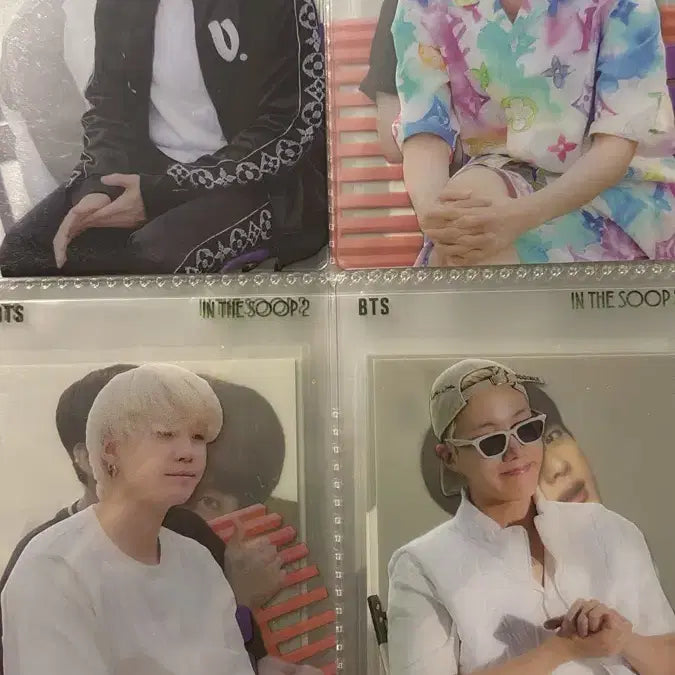 방탄 인더숲 1, 2 포카 전종 일괄