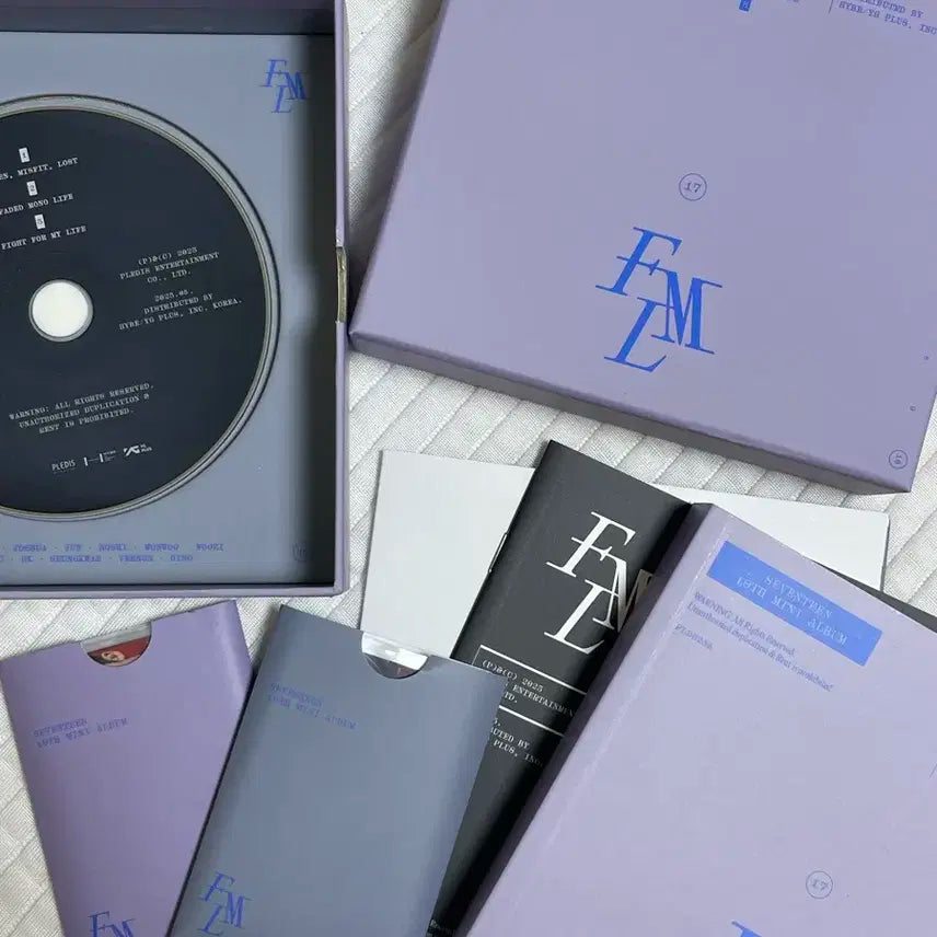 세븐틴 fml 앨범