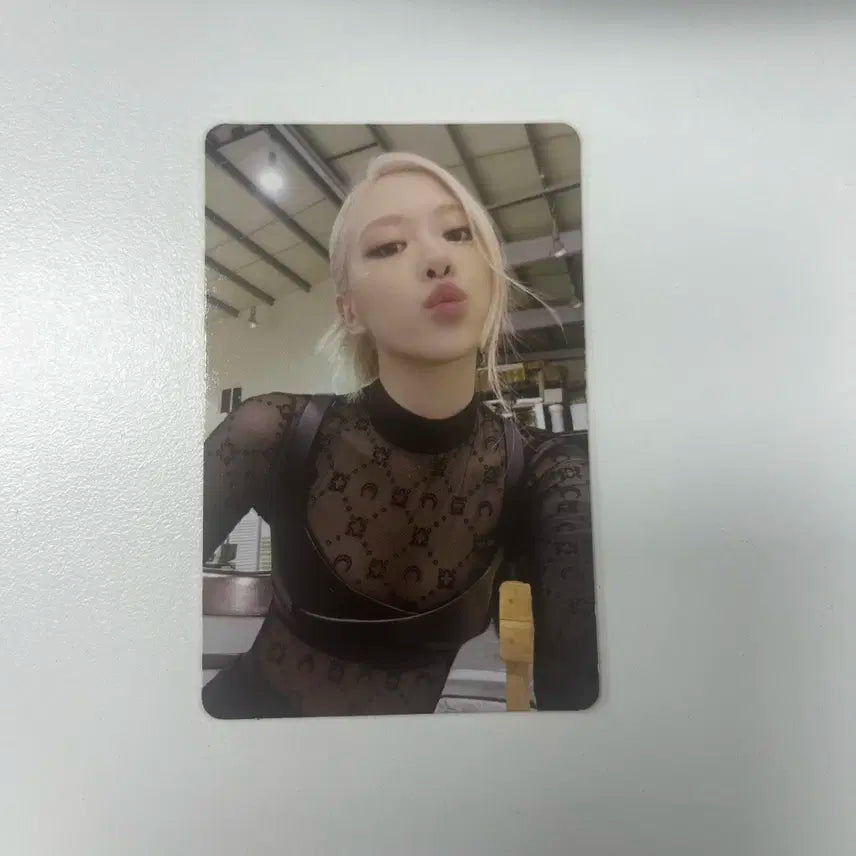 블랙핑크 로제 본핑크 디지팩 앨범 포카