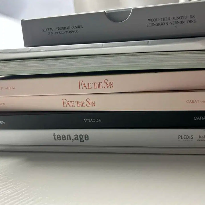 세븐틴 포카, 앨범 일괄