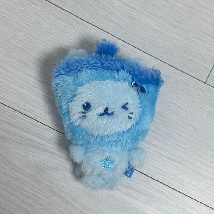 컬러 위시돌 - 블루 버블냥