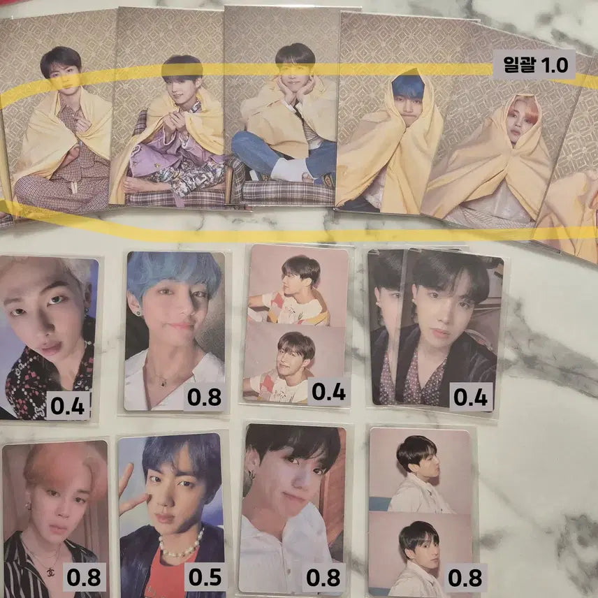 BTS 방탄소년단 럽유셀 승 허 포카, 맵오브소울 페르소나 포카