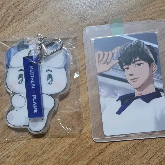PLAVE 메디힐 콜라보 하민 포카 + 키링