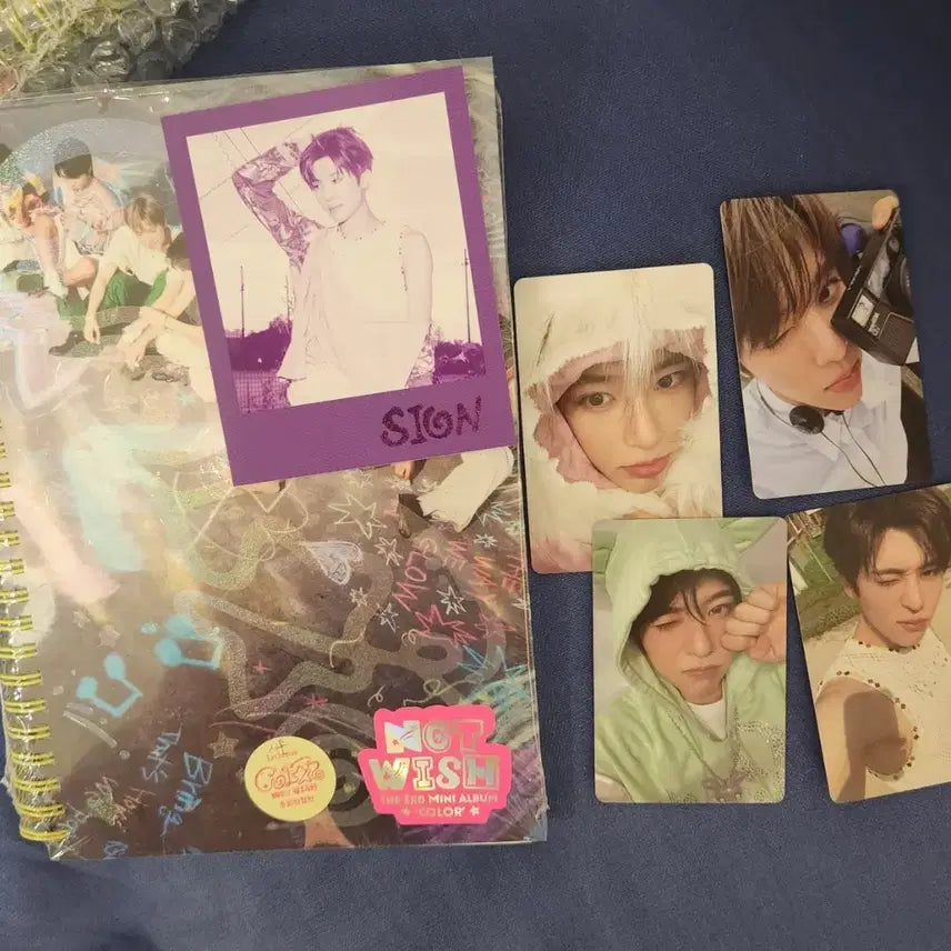 엔시티위시 컬러 초회한정반(반택포)