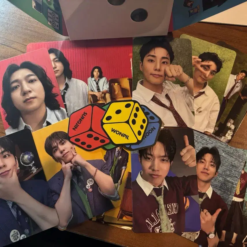 데이식스 네모반 다이스버전(큐알포카제외)