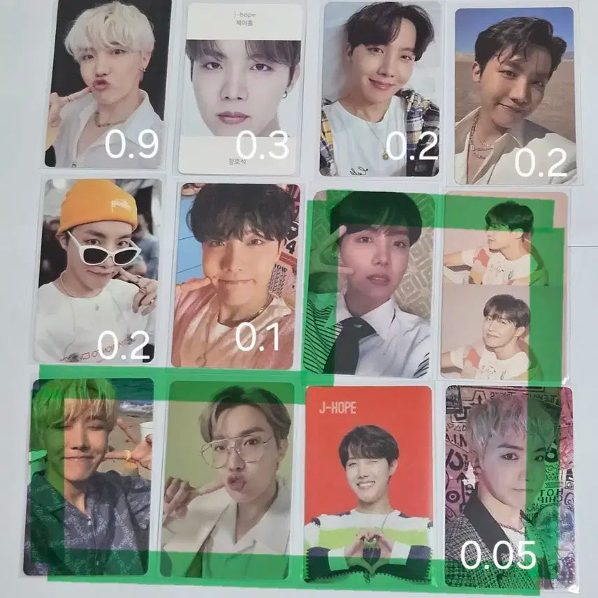 bts 제이홉 포카 일괄 양도