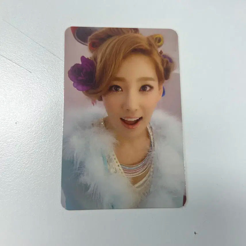 소녀시대 트윙클 태연 앨범 포카