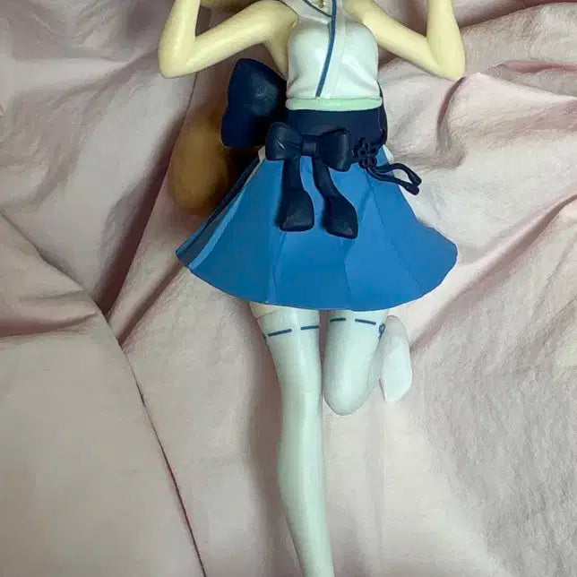 리제로 렘 너구리 피규어