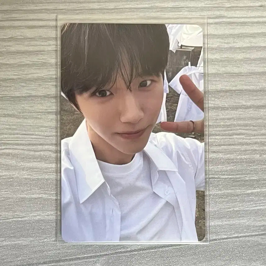 엔시티위시 컬러 초회한정반 교복 재희 베이비블루