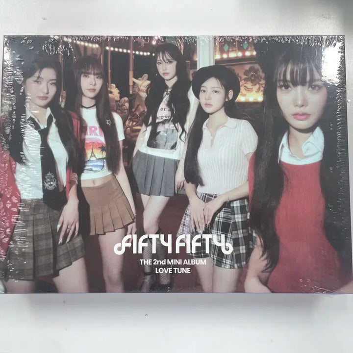 미개봉 피프티피프티 2집 러브튠 앨범 튠버전 보라