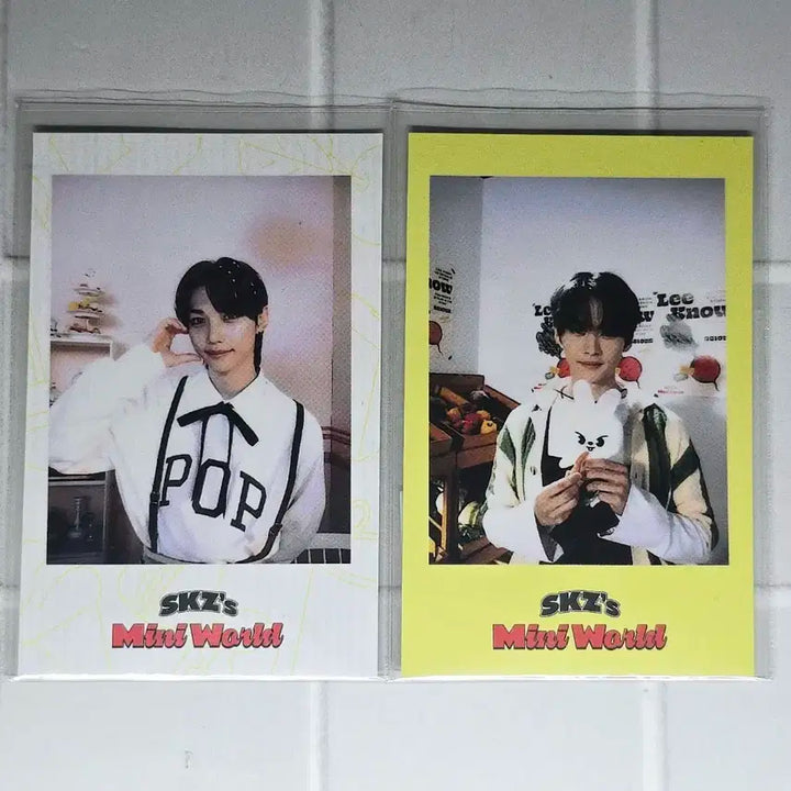 스트레이키즈 스키즈 2023 시그 특전 필릭스 리노 스키즈 포카 SKZ