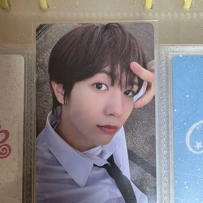 엔시티 위시 료 포토북 초회한정 교복 포카