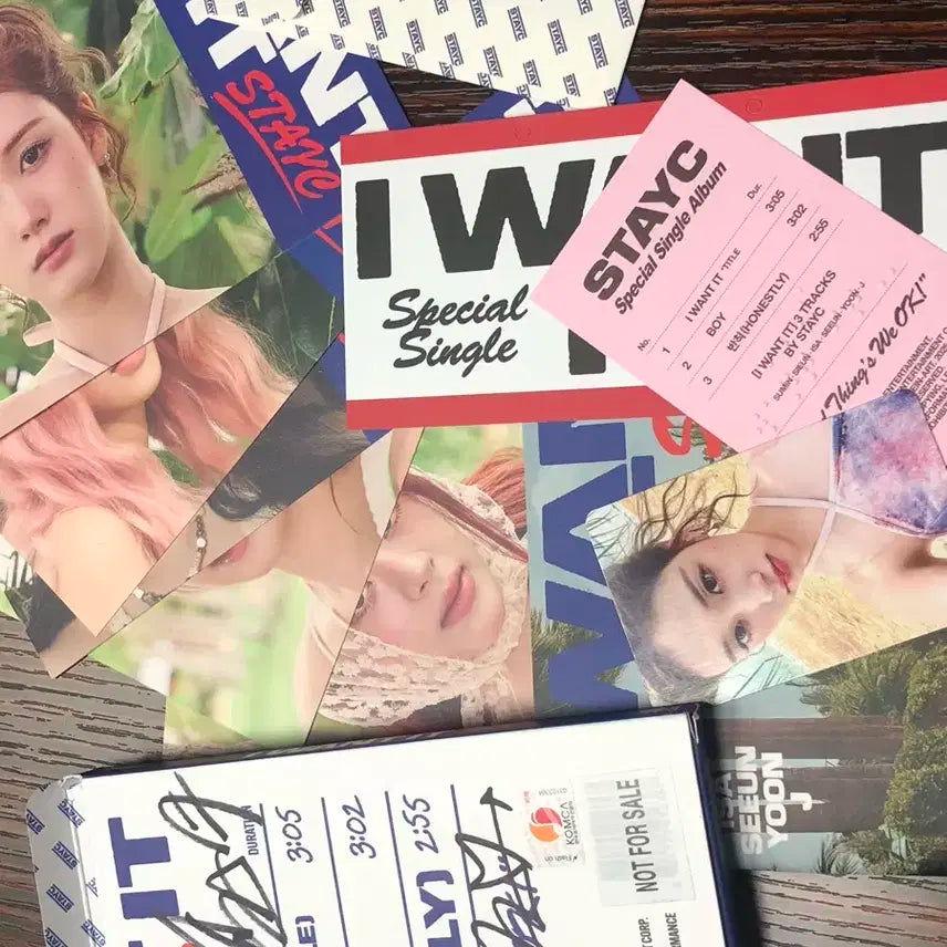 스테이씨 stay c 친필 싸인앨범