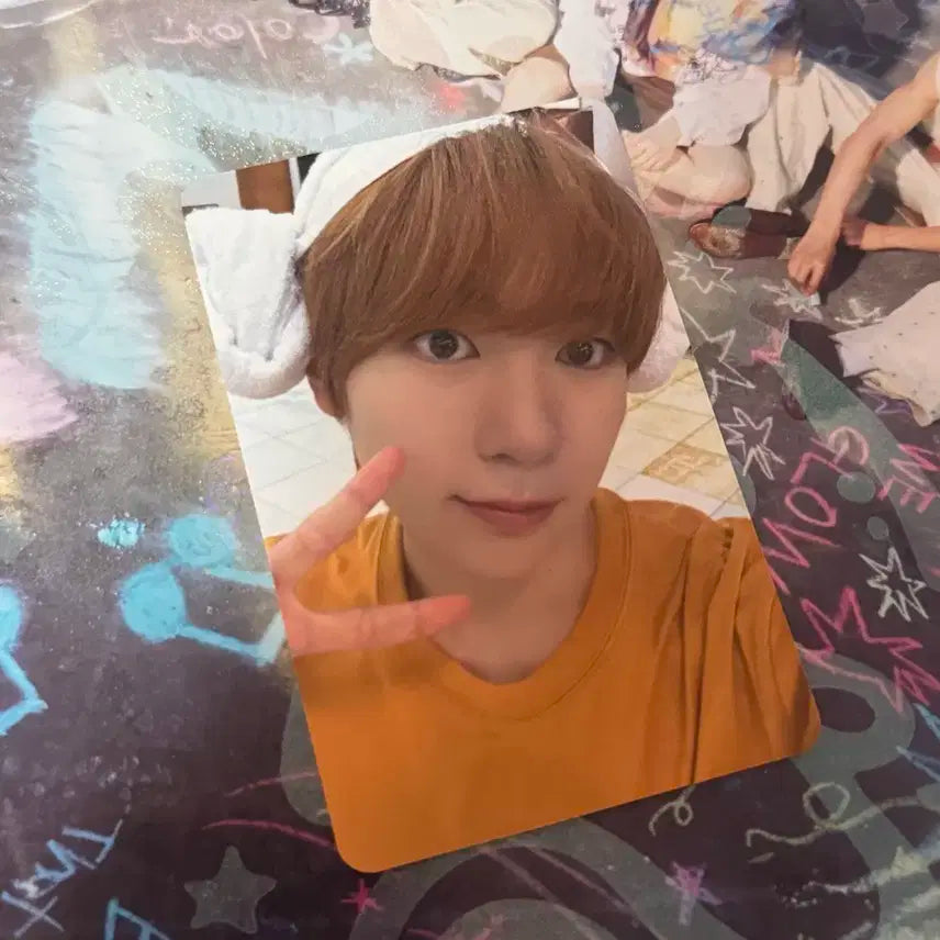 엔시티 위시 료 찜질방 럭드 애플뮤직 포카