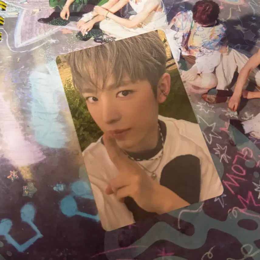 엔시티 위시 유우시 컬러 개인반 쥬얼 포카