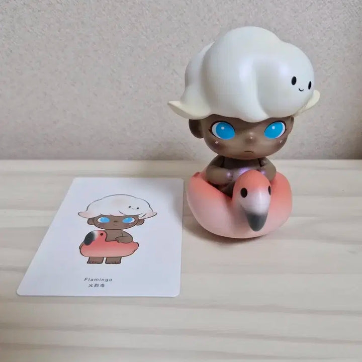 팝마트 레트로 피규어 디무 플라밍고 버전 판매