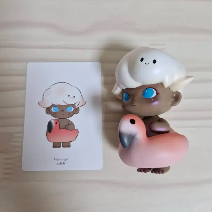 팝마트 레트로 피규어 디무 플라밍고 버전 판매
