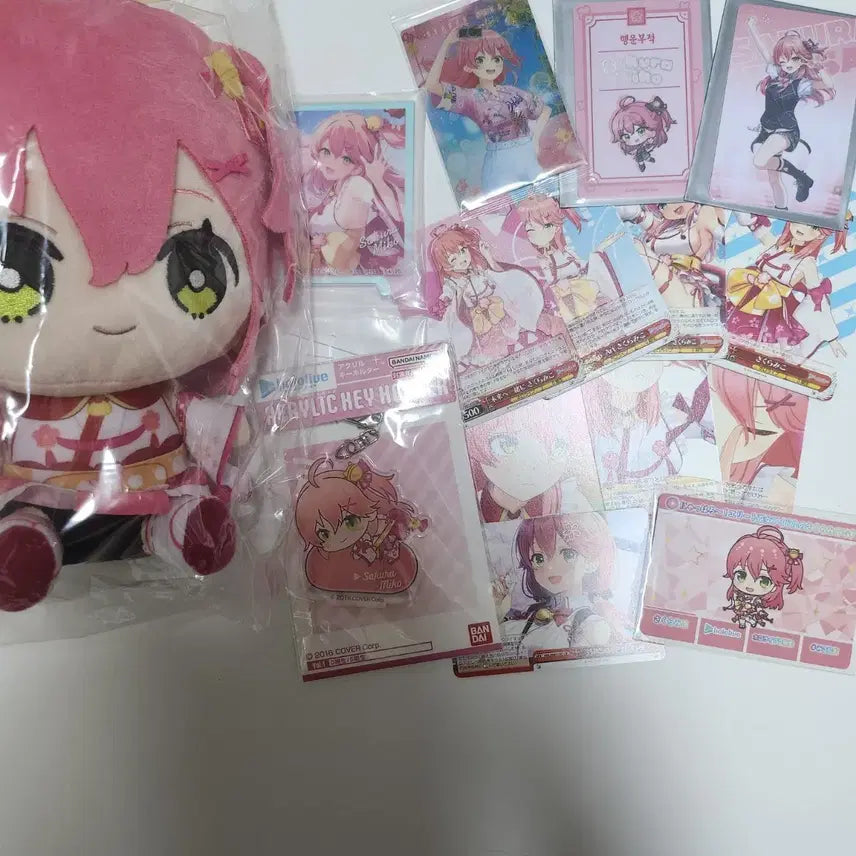 사쿠라 미코 인형 카드 세트