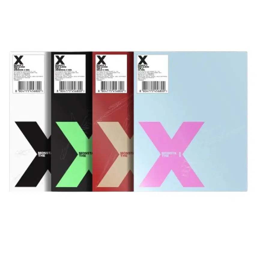 몬스타엑스 THE X 앨범 미개봉 SET 세트