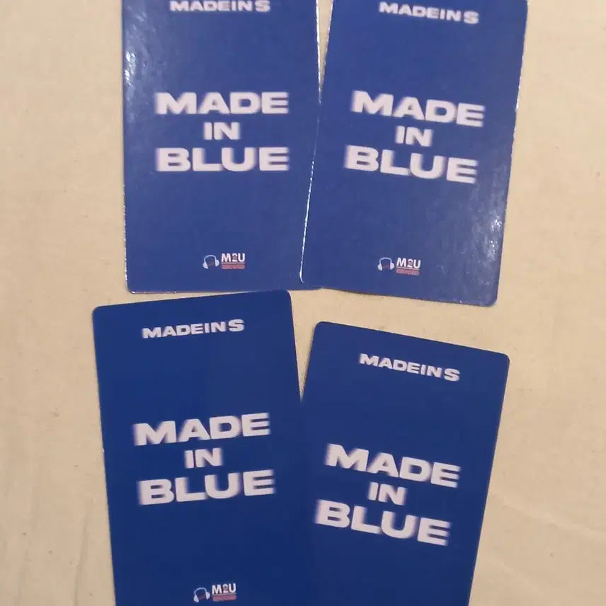 4종 특전 세트 madein S 메이딘 s m2u 팬싸 특전 4종세트