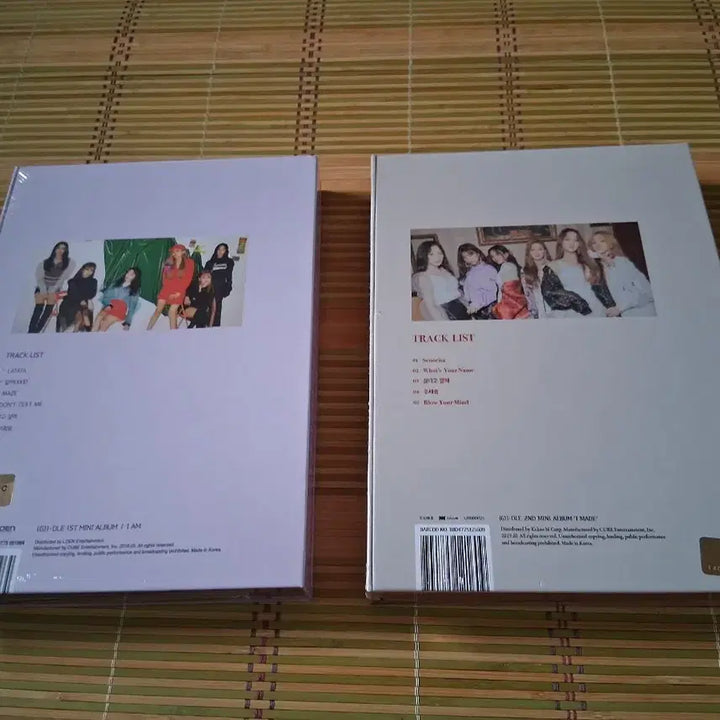 (여자)아이들 I am 라타타 미개봉앨범&I Made 세뇨리따 미개봉앨범