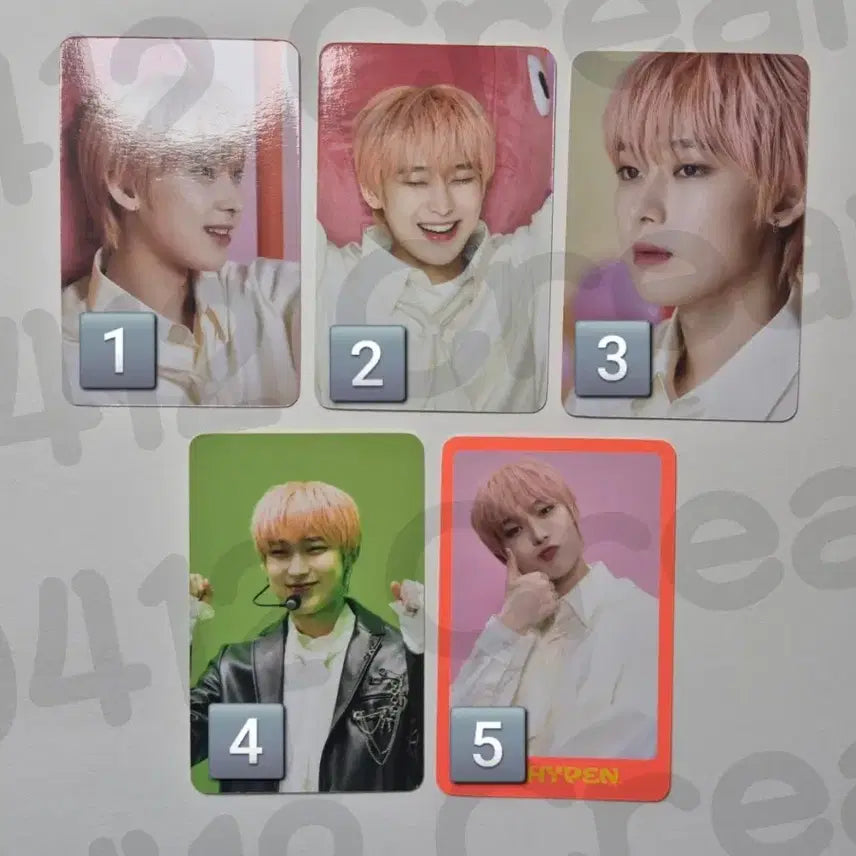 가격내림) 엔하이픈 선우 디아이콘 디페스타 포카 일괄