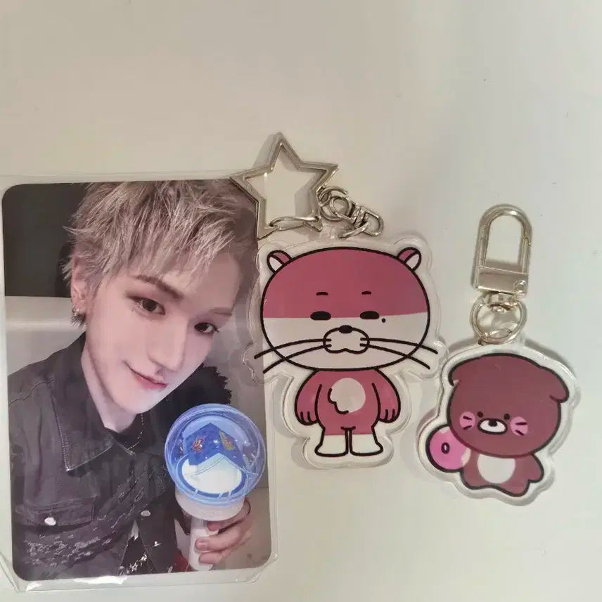 보넥도 낙온 원도어존 리우 쁘넥도 리우 달링 아크릴 키링 비공굿