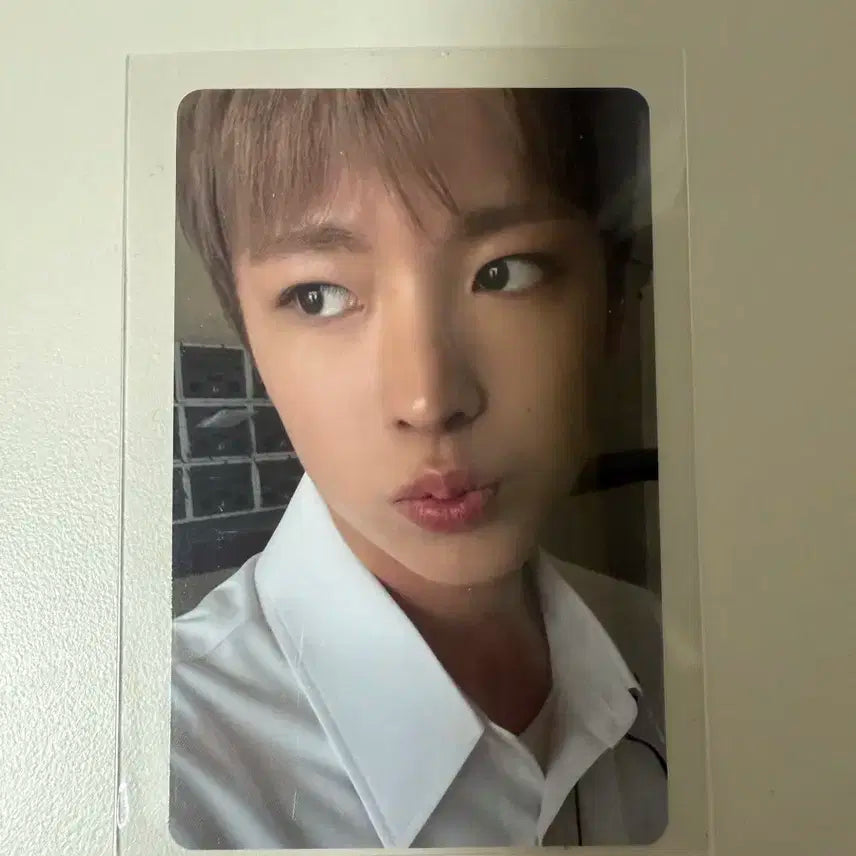 엔시티 위시 컬러 초회한정 유우시 포카