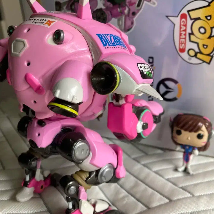 오버워치 디바 피규어 펀코팝