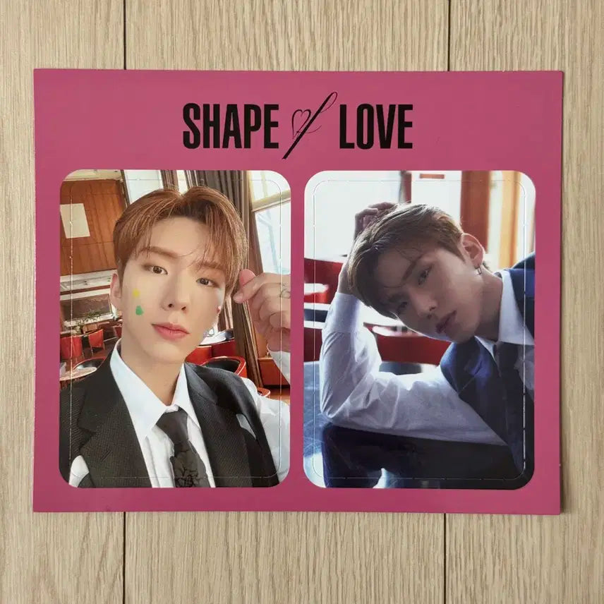 몬스타엑스 기현 SHAPE OF LOVE 스타쉽스퀘어 미공포 특전 포카