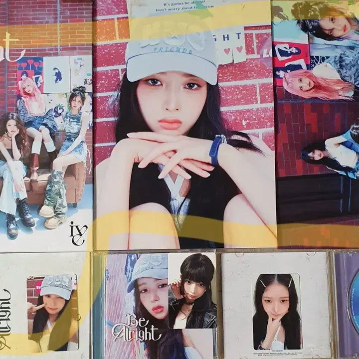 아이브 레이 Be Alright 초회한정반 I버전 앨범 포카 앨포 포스터