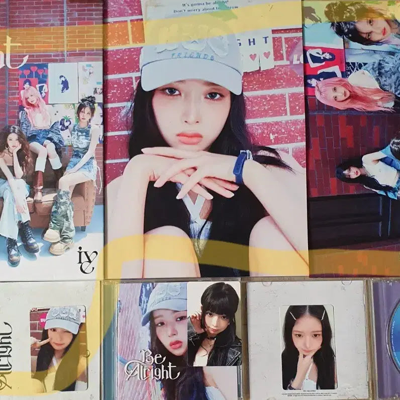 아이브 레이 Be Alright 초회한정반 I버전 앨범 포카 앨포 포스터
