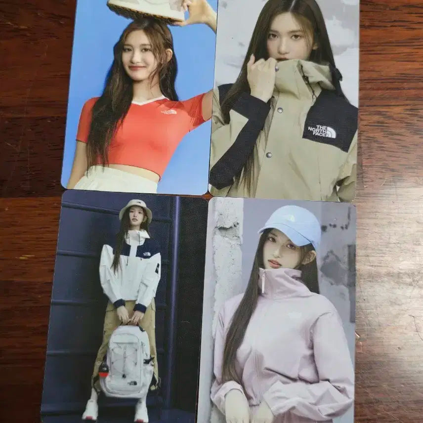 아이브 이서 노스페이스 포토카드 포카 세트