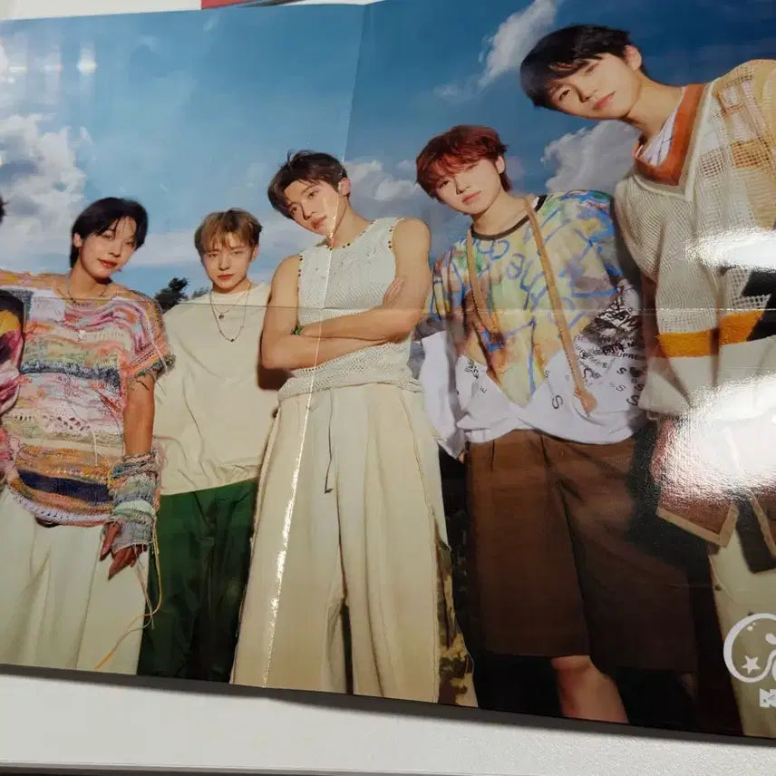 엔시티 위시 컬러 앨범 포토북 버전 단체 포스터