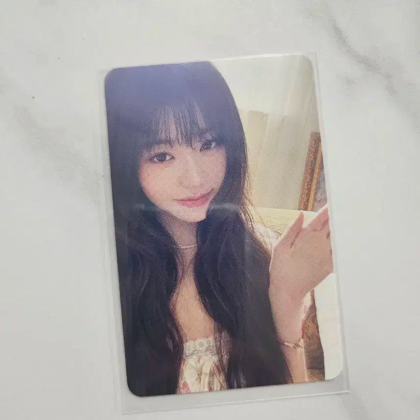 아이브 장원영 시크릿 뮤직코리아 특전 포토카드